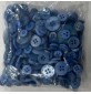 Crafting Buttons Assorted Sizes 120g Blue3