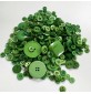 Crafting Buttons Assorted Sizes 120g Green2