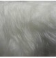 Long Pile Faux Fur Fabric White 