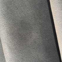 Grey Scrim Backed Faux Suede Fabric Grey 3