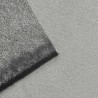 Grey Scrim Backed Faux Suede Fabric Grey 6