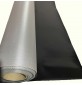 Clearance Fire Retardant Leatherette Black Silver Backed 5