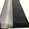 Clearance Fire Retardant Leatherette Black Silver Backed 5