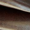 Clearance Fire Retardant Leatherette Shiny Brown 5