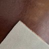 Clearance Fire Retardant Leatherette Shiny Brown 6