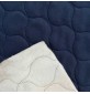 Quilted Cotton Fabric Navy 4