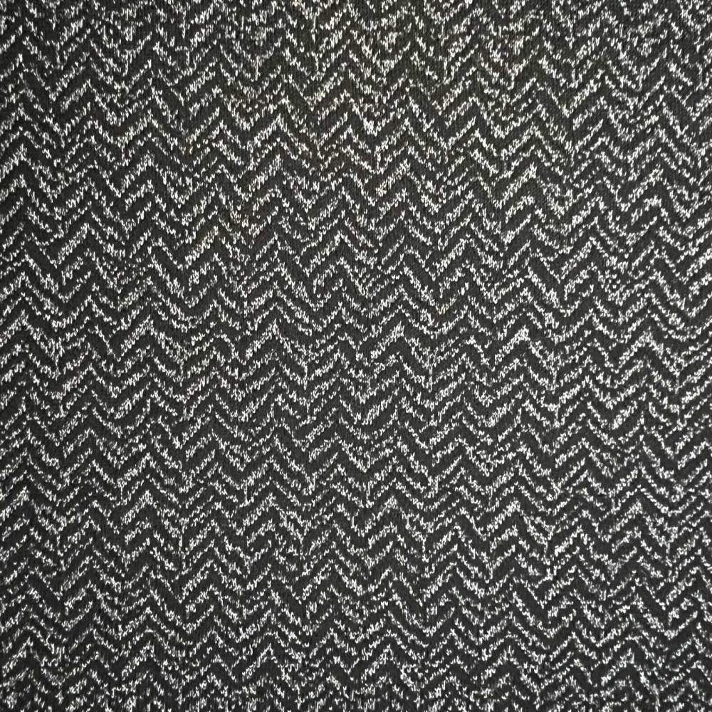 Clearance Melton Wool Mix  Dark Herringbone 1
