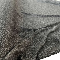 Clearance Melton Wool Mix  Dark Herringbone 7