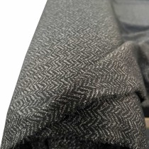 Clearance Melton Wool Mix  Dark Herringbone 8