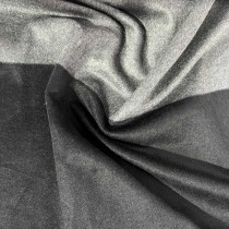 Clearance Melton Wool Mix Black and Grey 1