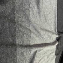 Clearance Melton Wool Mix Black and Grey 4