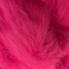 Long Pile Faux Fur Fabric Pink 1