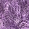 Long Pile Faux Fur Fabric Lilac 2