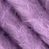 Long Pile Faux Fur Fabric Lilac 4