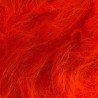 Long Pile Faux Fur Fabric Orange 3