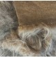 Long Pile Faux Fur Fabric Beige 4