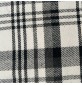 Clearance Melton Wool Mix Black and White Check Large 1