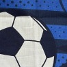 Fun Printed Cotton Fire Retardant Blue Football 2