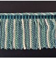 Chenille Curtain Fringe 12cm ()  Turquoise