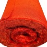 Hessian Fabric Coloured Orange 2