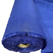 Hessian Fabric Coloured Royal 2