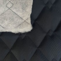 Quilted 7oz Waterproof Fabric Double Diamond Design