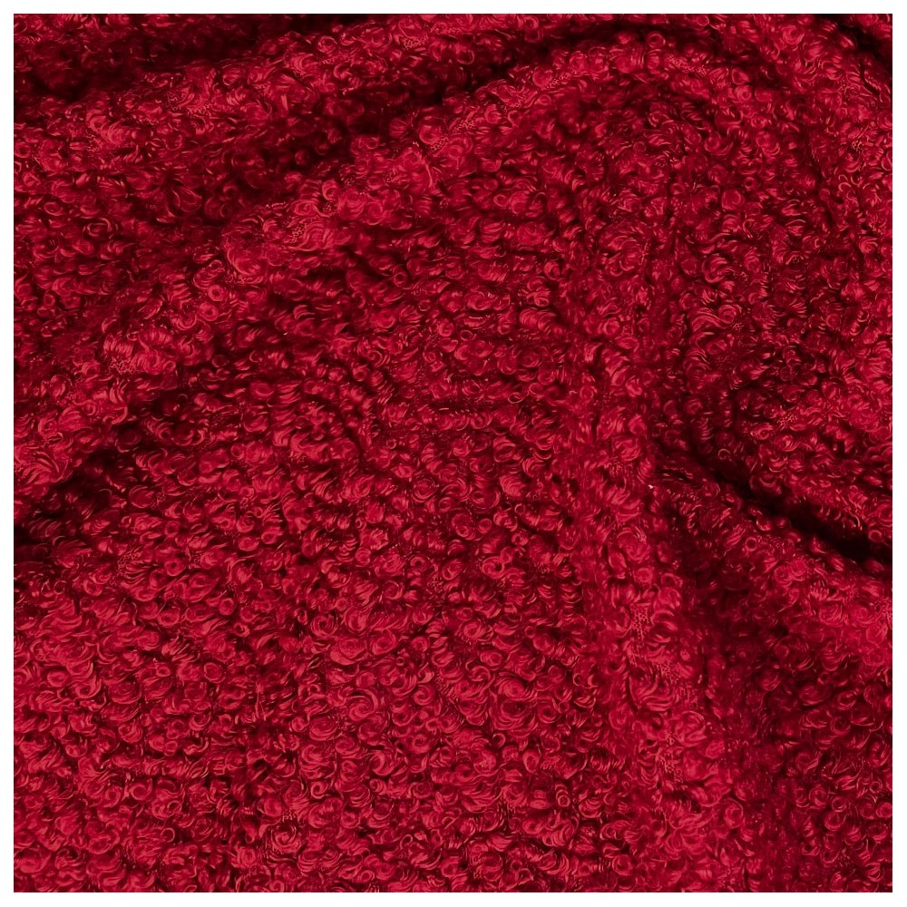 Supersoft Sherpa Like Fleece Red 1