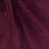 Sherpa Fleece Fabric SPECIAL OFFER Burgundy 2