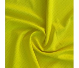 Hi Vis Cotton Check  Fabric