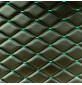 Quilted Leatherette Green and Black 1