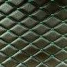 Quilted Leatherette Green and Black 1