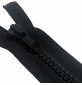 Black Plastic Zip (33cm-13")1