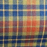 Clearance Waterproof Dry Wax Fabric Orange Check 2