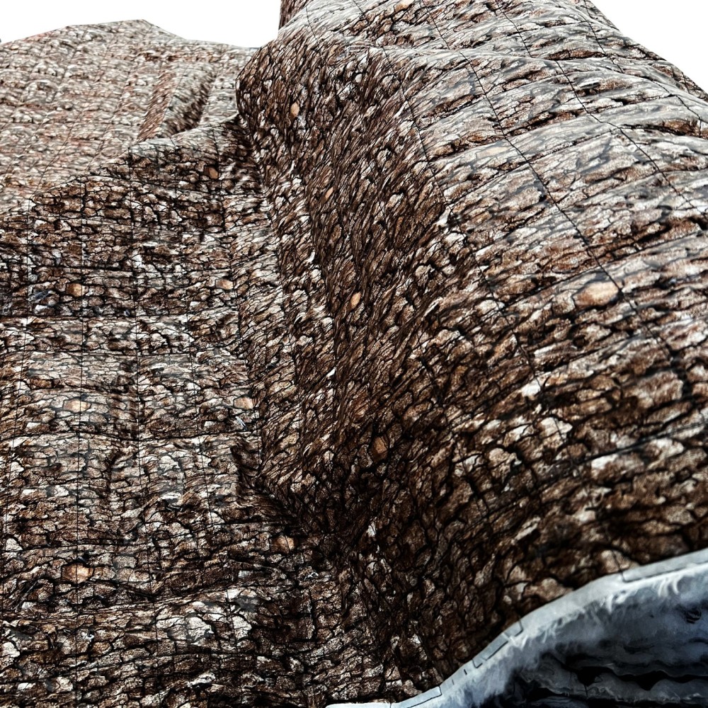 Waterproof Quilted Tree Bark1