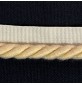 Curtain Tieback Rope (stitch-able) Cream 2