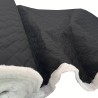 Quilted Protective Fabric Black 1