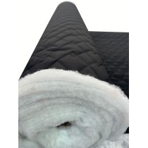 Quilted Protective Fabric Black 1