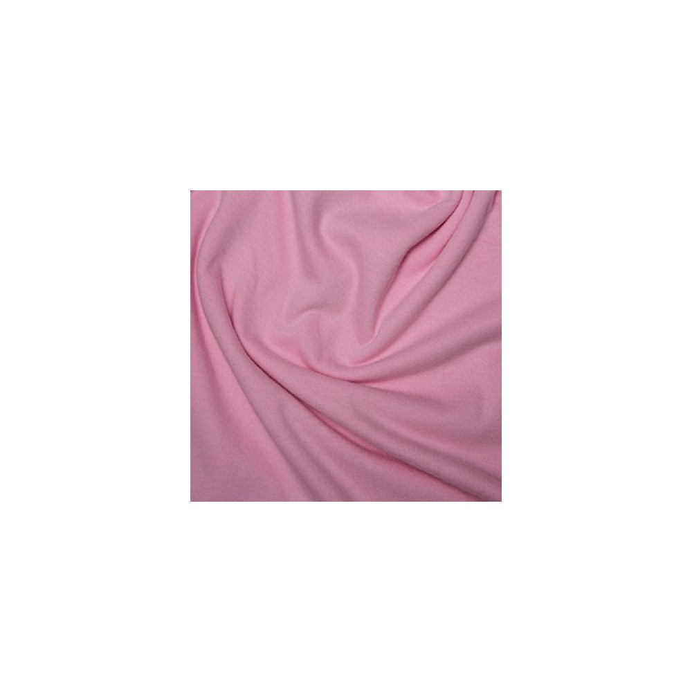 100% Cotton Interlock Jersey Pink