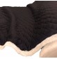 Quilted Suede Fabric Black1