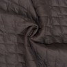 Quilted Suede Fabric Black5