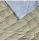Quilted Suede Fabric Beige5