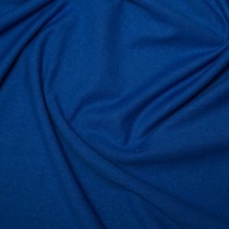 100% Cotton Interlock Jersey Royal
