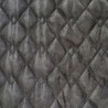 Quilted Suede Fabric Charcoal5