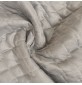 Quilted Suede Fabric Silver Grey5