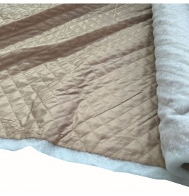 Quilted Fabric Lining Diamond Design