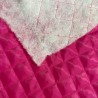 Quilted Fabric Lining Diamond Design Cerise4