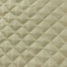 Quilted Fabric Lining Diamond Design Dark Ivory3