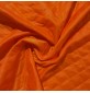 Quilted Fabric Lining Diamond Design Orange4