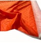 Quilted Fabric Lining Diamond Design Orange5