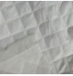 Quilted Fabric Lining Diamond Design White2